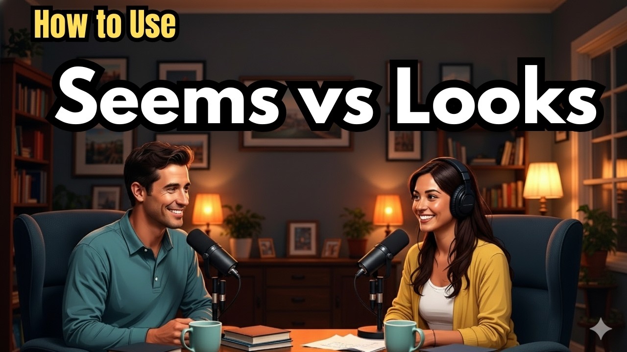 How to Use “Seems” vs “Looks” in English Beginner to Intermediate Guide ...