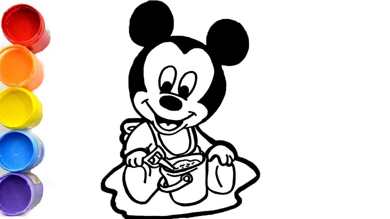 Dibujos De Mickey Mouse Babies Toy Disney Para Ninos How To Draw Mickey Mouse Learntodrawtoys Youtube