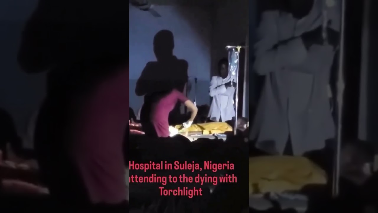 Nurses reportedly use phone lights during hospital blackout in Nigeria