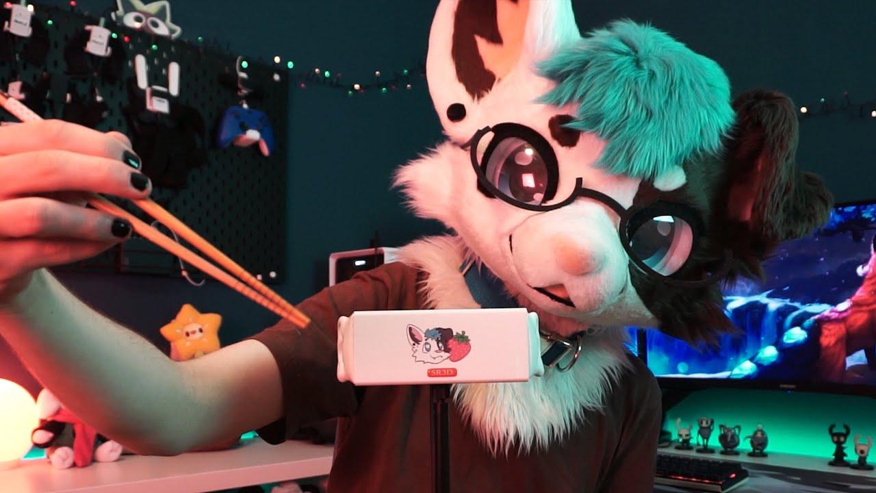 [Furry ASMR] Shoving chopsticks into your ears