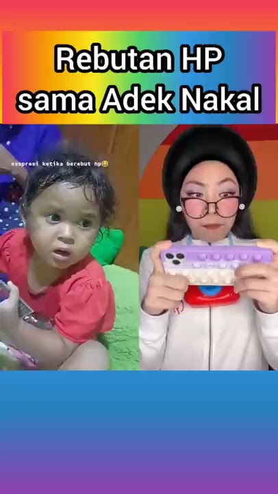 Rebutan HP sampai Berantam sama Adek ! Gawat #shorts Nasya kaila nazifah