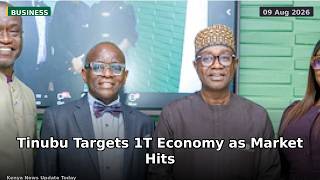 Tinubu Targets $1T Economy as Market Hits N160T - 7 Key Facts You Need to Know