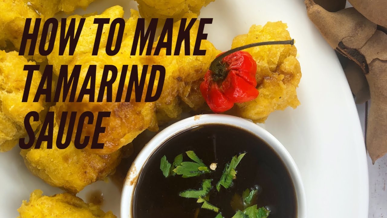 Tamarind Sauce Recipe For Pholourie Tamarind Sauce Youtube