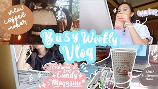 💻🍬Online Class Vlog: Studying, being featured at Candy Mag, and celebrating my friend's birthday 🍰