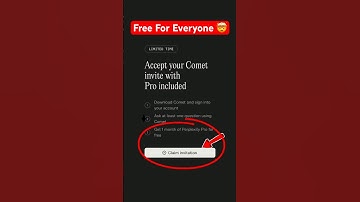 How to Get Perplexity Pro Subscription in FREE #perplexitypro #shorts