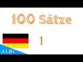 100 Sätze - Deutsch  (100-1)