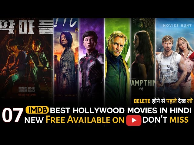 Top 7 Best Hollywood Movies in Hindi | you can watch on YouTube Right now class=