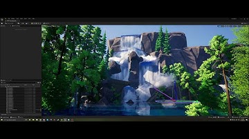 Stylized Waterfall 2 - Unreal Engine