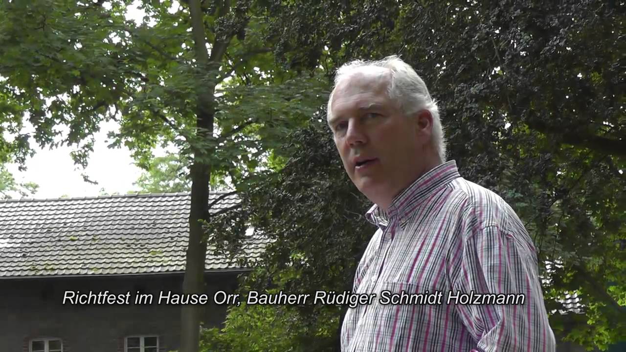 Richtfest  im Haus Orr