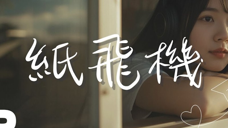 這首歌帶你回到校園操場的那個夏天《紙飛機》🎶黎安珂｜2025最新中文情歌 #初戀 #戀愛青春情歌