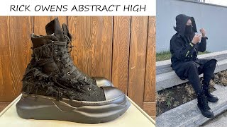 rick owens abstract high distressed