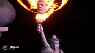 Against all dictators of the World - Alexander Hollander for MAGICIAN - VR art project
