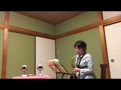 「初恋」をアルトサックスで吹きました。#ギター伴奏カラオケ
