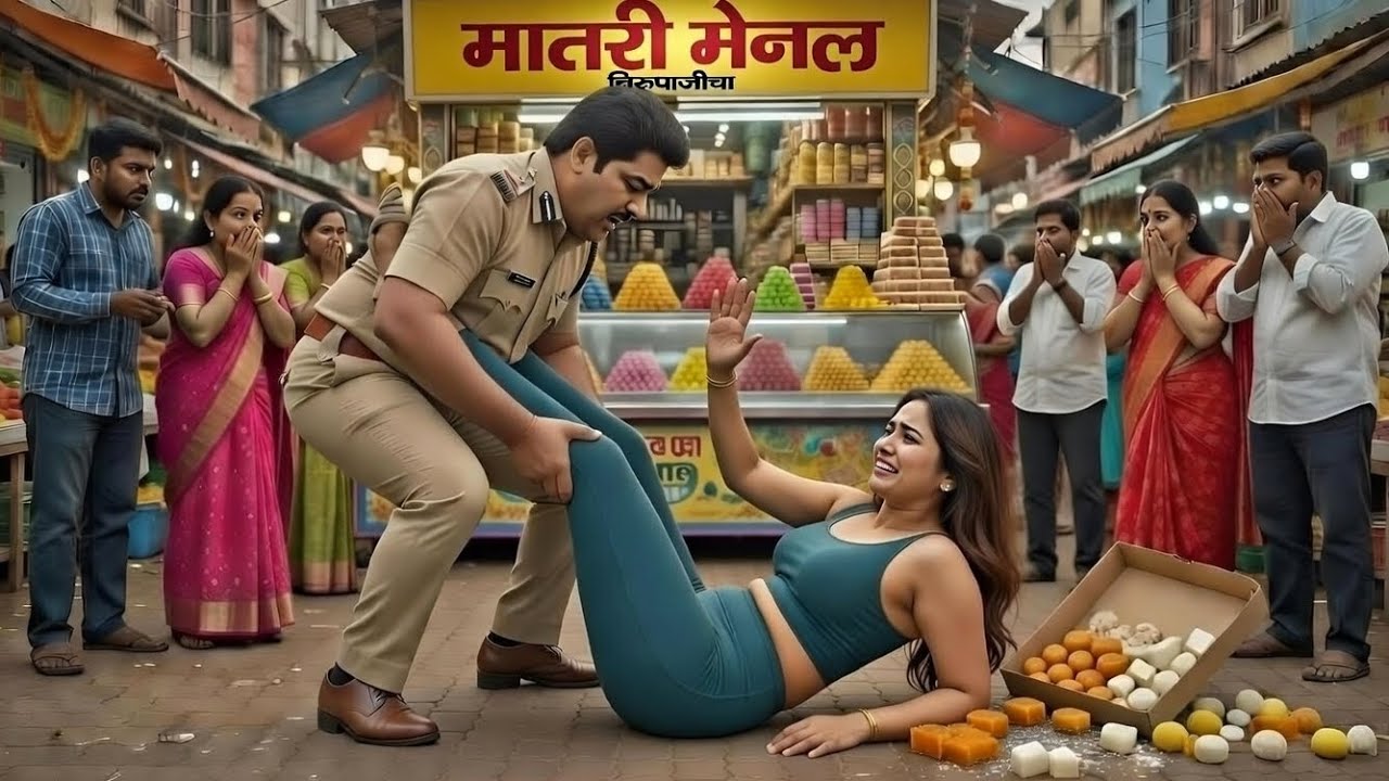 DM मैडम मिठाई लेने गई तब Inspector ने आम लडकी समझकर घसीटा फिर Inspector के साथ जो हुवा।