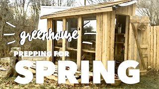 Prepping the Greenhouse for Spring on How to Grow a Garden with Scarlett