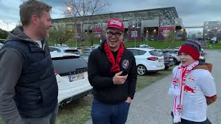 Fanstimmen vor dem Spiel FC Red Bull Salzburg vs Sturm Graz