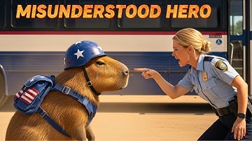 Capybara Warned Of A Blast On The Bus But No One Believed—Seconds Later He Was A Hero