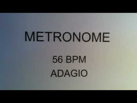 metronome 56 bpm