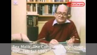 Rex Malik from BBC's The Computer Programme on Big Brother and surveillance, in 1982 (!)