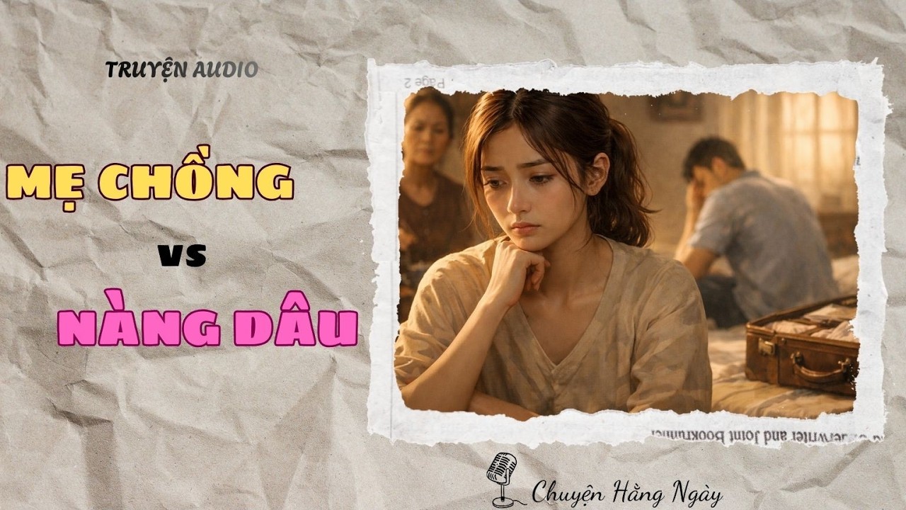 TRUYỆN AUDIO || Mẹ Chồng – Nàng Dâu || Khi Tôi Học Cách Làm Dâu Mà Không Đánh Mất Chính Mình