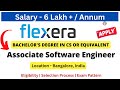 Flexera Off Campus Drive for Fresher 2023/2024 Associate Software Engineer Salary 6 LPA+ #freshers