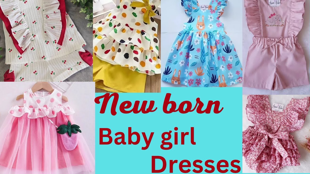 New born baby girl dresses / new born baby girl clothes / baby girl