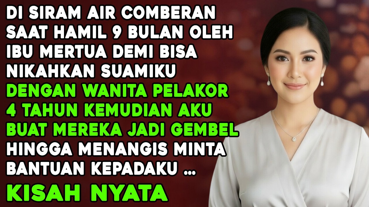 SUAMI DAN MERTUA MENYIRAMKU DENGAN AIR COMBERAN DEMI BELA GUNDIK LICIK - KU BALAS MEREKA ...