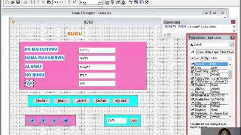 Tutorial membuat program menggunakan visual foxpro 9.0