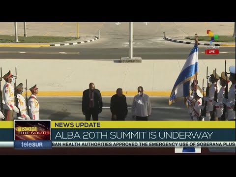 Heads of State and Government arrive in Havana to meet at the 20th ALBA-TCP Summit