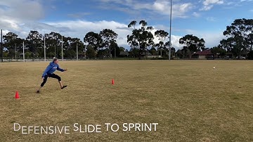 Defensive Slide to Sprint