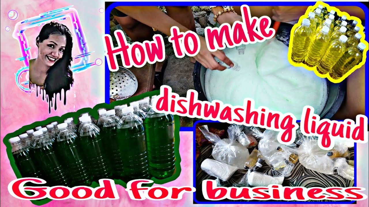 business plan of dishwashing liquid