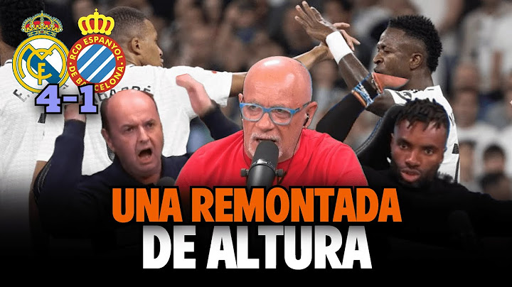 🔝 ¡REMONTADA Y GOLEADA! | Resumen Real Madrid 4-1 Espanyol