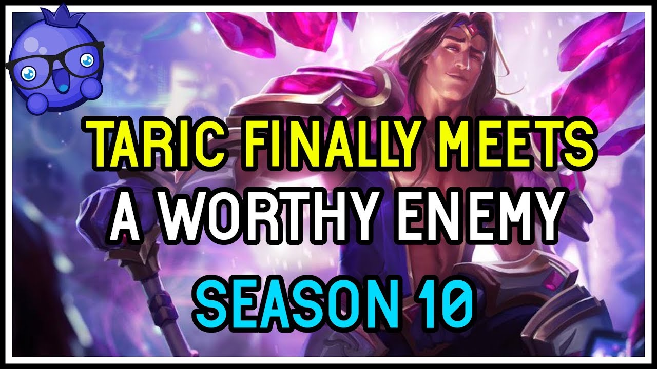 Season 10 Taric Support Gameplay - Placement games 3/10 - YouTube