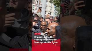 Thumbnail for Drukte in de stad bij opening coffeeshop van Mike Tyson
