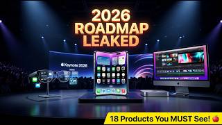 Apple’s 2026 Roadmap is LEAKED: 18 Products You MUST See! 🍎