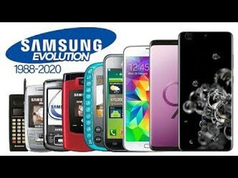 All Samsung Phone Evolution From 1988-2020