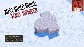 RUST SOLO BUNKER: The BEST Solo Base Build Guide for 2025 🔥