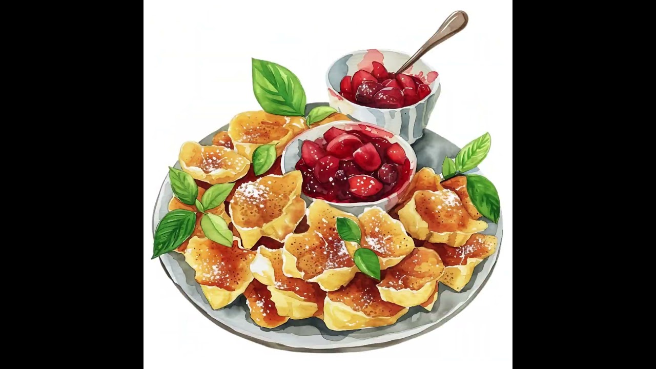 Watercolor Food Clipart Bundle: 500+ High-Res PNG Illustrations (4K, Transparent Backgrounds)