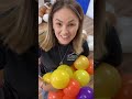 Balloon gingerbread house tutorial