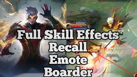 Chou Thunder Fist Script | Full Voice, Effects | Mobile Legends Bang Bang
