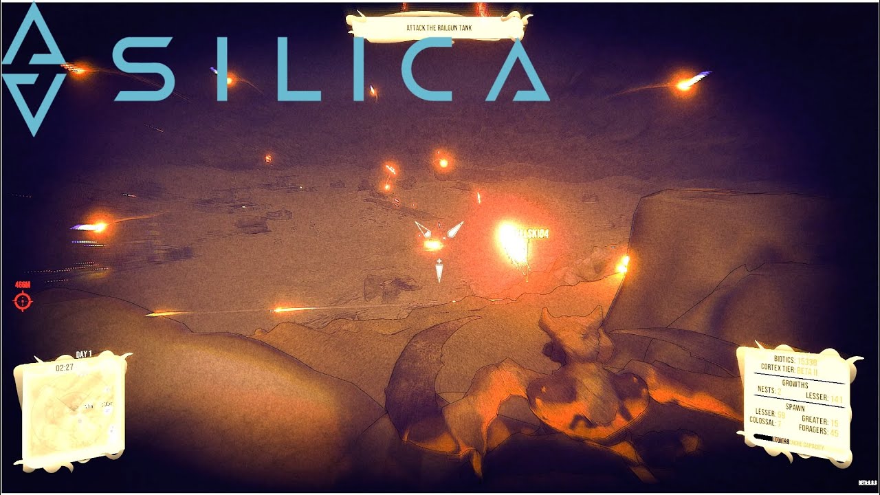 Silica FPS Gameplay As Alien in Multiplayer