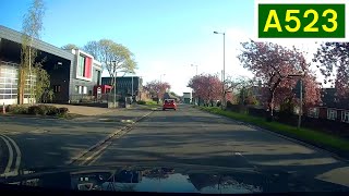 A523 Springfield Road, Leek - Southbound