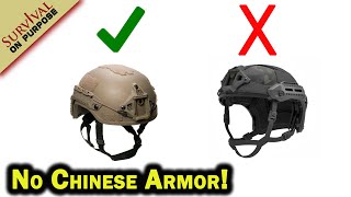 5 Reasons I Don't Trust Chinese Ballistic Helmets or Body Armor