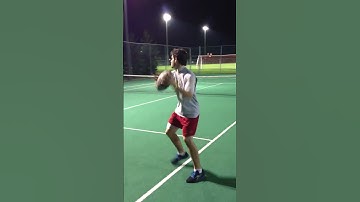 Left handed QB target pass