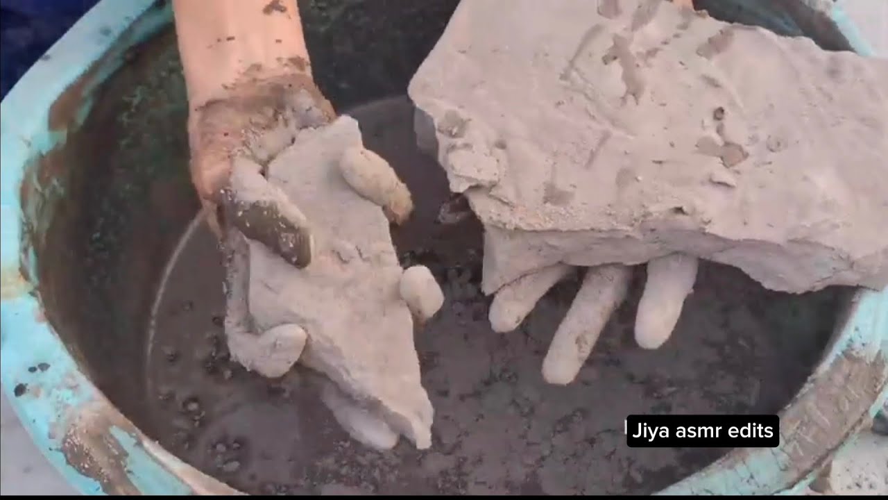 ASMR || Pure Black Mud dirt Non stop 