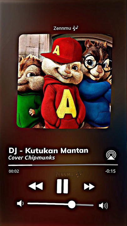 DJ - Kutukan Mantan Versi Chipmunks #alvin #jedagjedug #djkutukanmantan #minecraftshorts #short