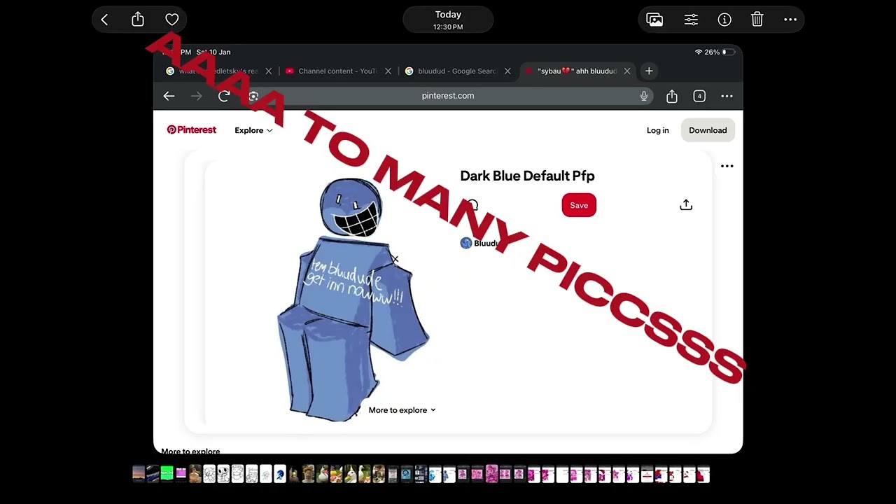 POV:you took to many pics for one edit..