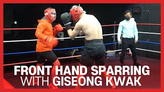 Front Hand Sparring With Giseong Kwak