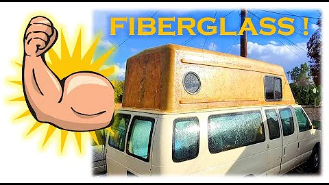 Making a Van Topper STRONG with Fiberglass