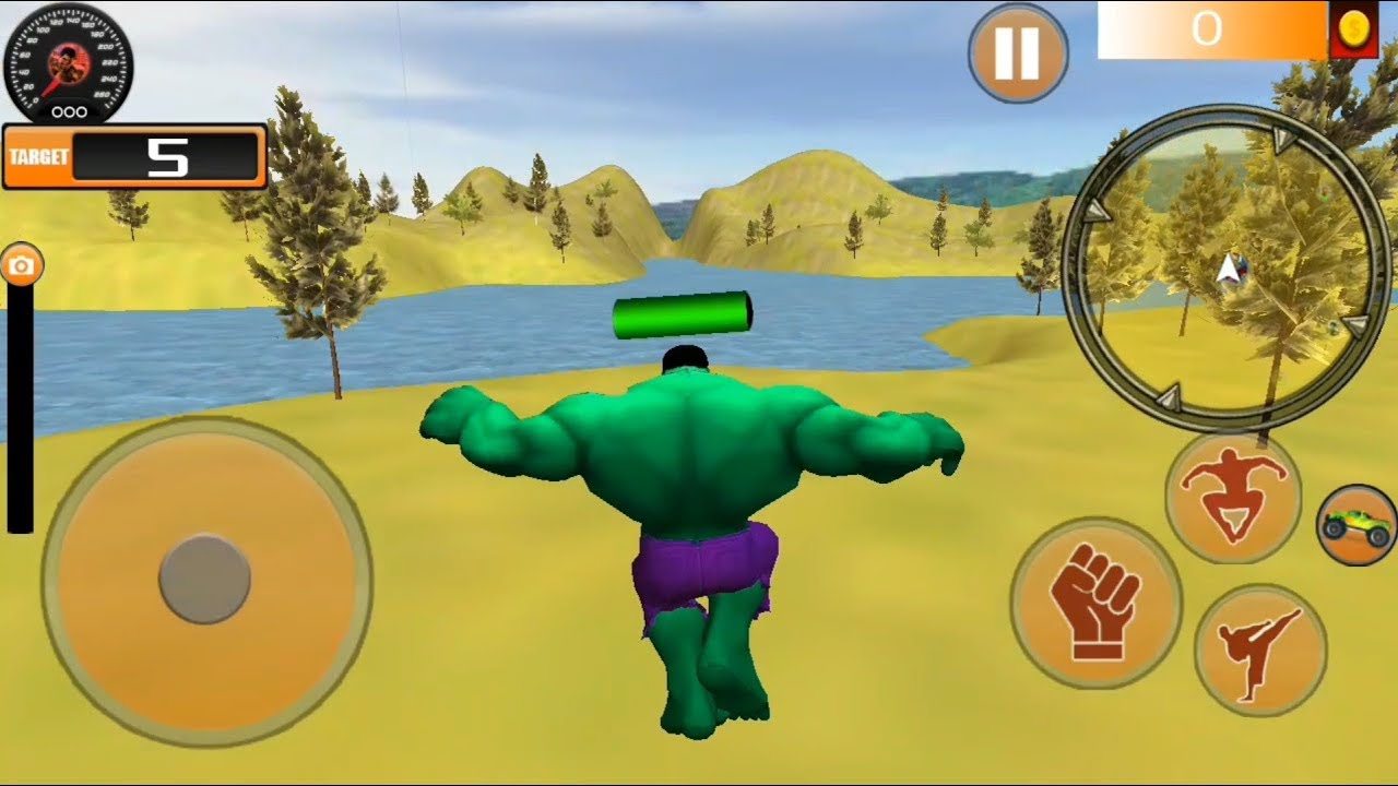 Super Monster Green Hero City Rescue Fight | Monster Vs Superheroes Villains - Android GamePlay